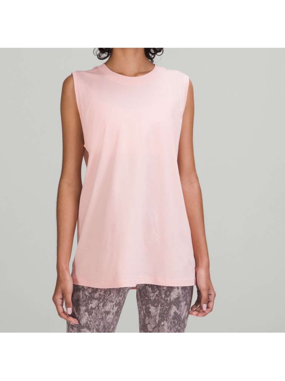 Lululemon All Yours Tank Top in Dew Pink Size 4
